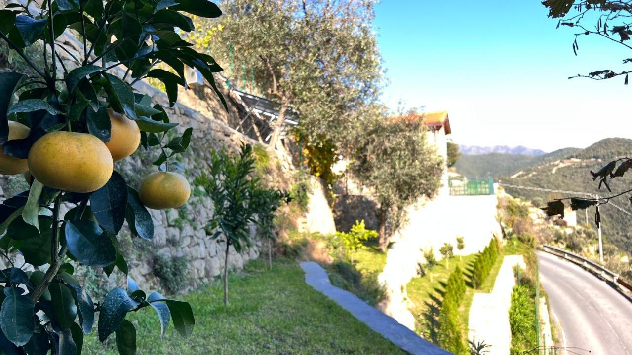 Villa Di Campagna Con Vista Mare 5 Camere Da Letto Pampara Экстерьер фото