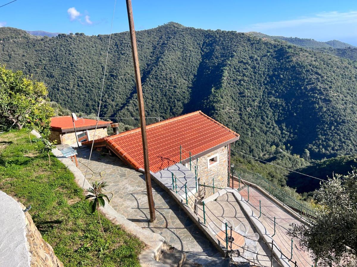 Villa Di Campagna Con Vista Mare 5 Camere Da Letto Pampara Экстерьер фото