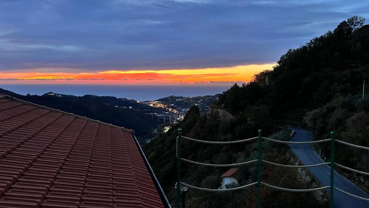 Villa Di Campagna Con Vista Mare 5 Camere Da Letto Pampara Экстерьер фото