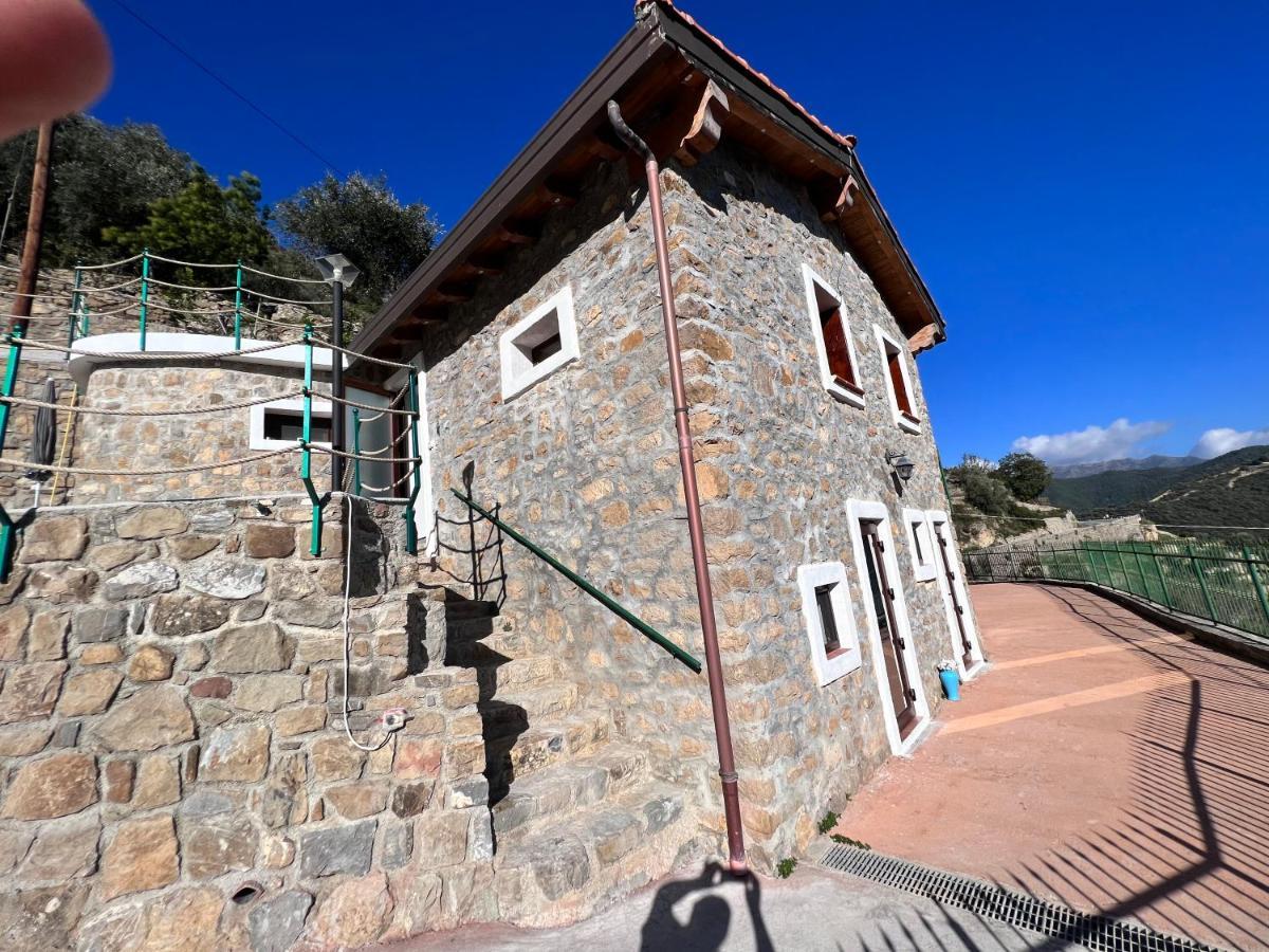 Villa Di Campagna Con Vista Mare 5 Camere Da Letto Pampara Экстерьер фото