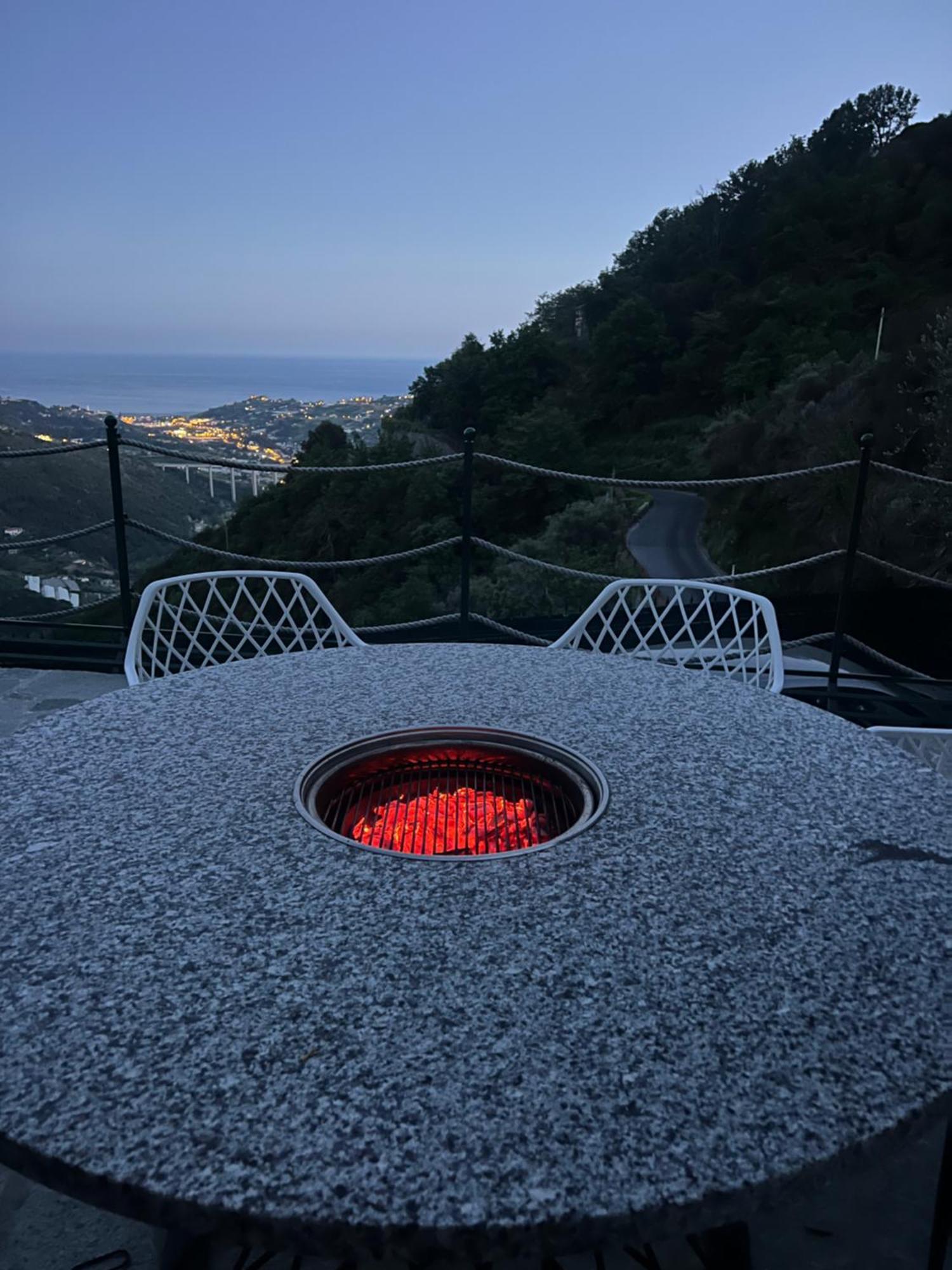 Villa Di Campagna Con Vista Mare 5 Camere Da Letto Pampara Экстерьер фото